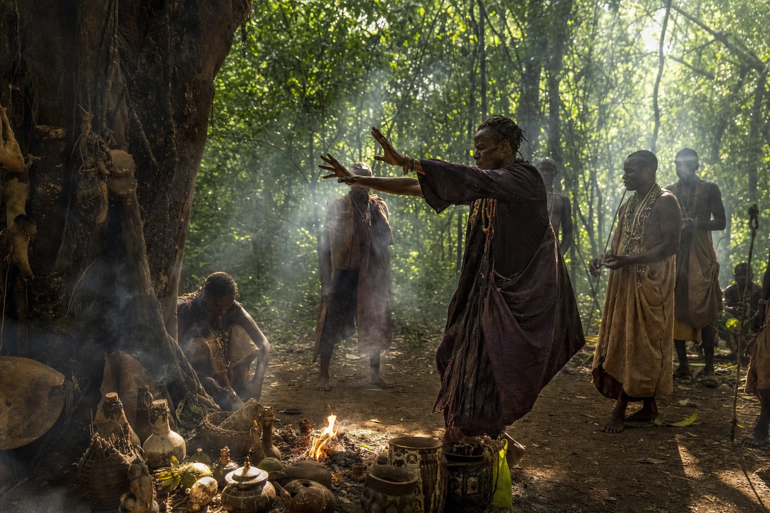 Traditional spiritual practices for positive intentions